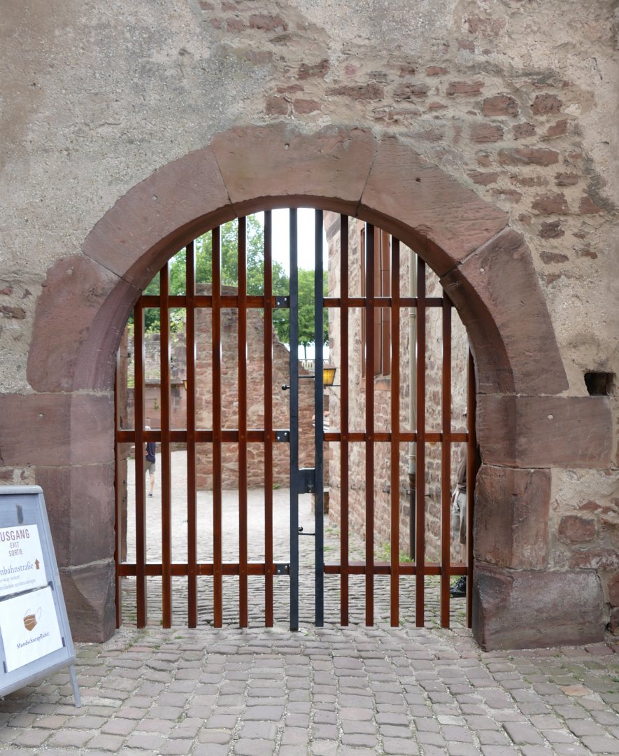 Schloss Heidelberg — Gittertor